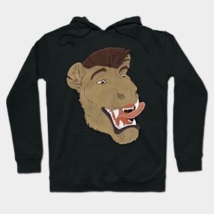 Anthro animal face Hoodie